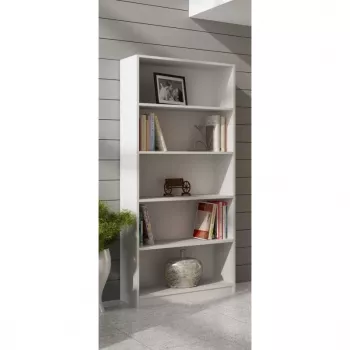 Topeshop R80 BIEL biuro knygų spinta