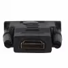 Savio CL-21 HDMI–DVI adapteris, moteriška jungtis / moteriška jungtis, juodas
