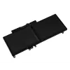 Baterija Green Cell DE102V3, skirta DELL Latitude E5250 E5450 E5550, 7,6 V 6200 mAh LiPo, juoda