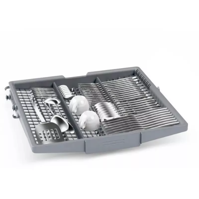 Laisvai pastatoma indaplovė Bosch SMS4EVI04E — 13 komplektų, 44–46 dB, energijos klasė D, 60×60×84.5 cm