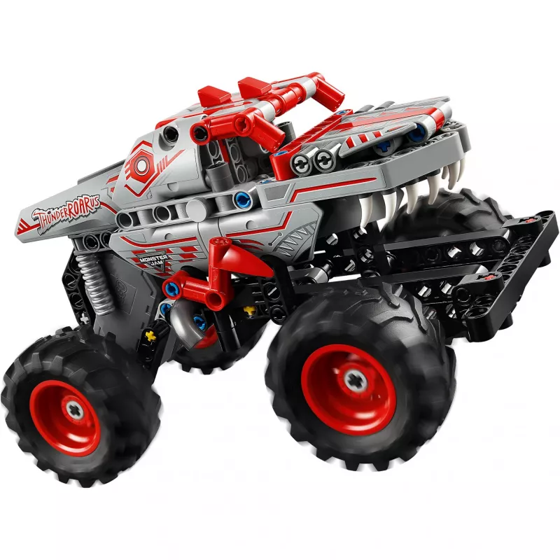 LEGO TECHNIC 42200 Monster Jam™ ThunderROARus™ su atgalinio paleidimo mechanizmu