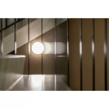 Lubinis šviestuvas Steinel RS PRO R20 basic SC LED 15.3 W, apvalus 350×55 mm, baltas, judesio jutiklis, nekeičiamas LED