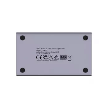 UNITEK USB4 4 lizdų M.2 SSD dėžutė