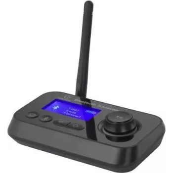 Renkforce RF-BTR-210 Bluetooth® muzikos siųstuvas/imtuvas Bluetooth 5.0, 10 m, LED indikatorius (RF-5087934)