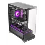 Korpusas TACENS Mars Gaming MCPRISMA Midi Tower, juodas, grūdintas stiklas, ATX/Micro-ATX/Mini-ITX, 2x3.5 inch + 2x2.5 inch