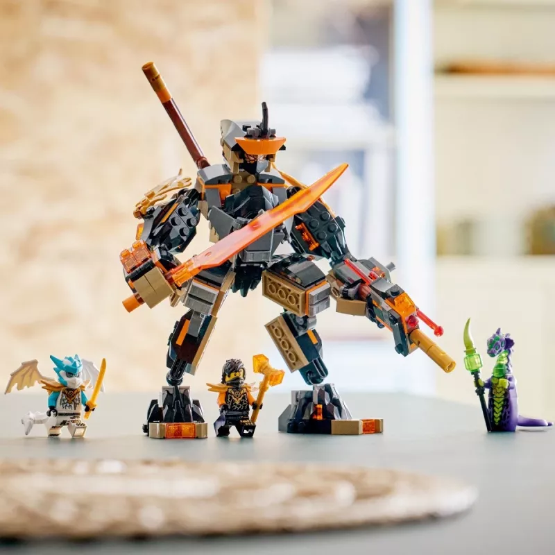 LEGO NINJAGO 71854 Kole misijų mechas ir drakonas Zane