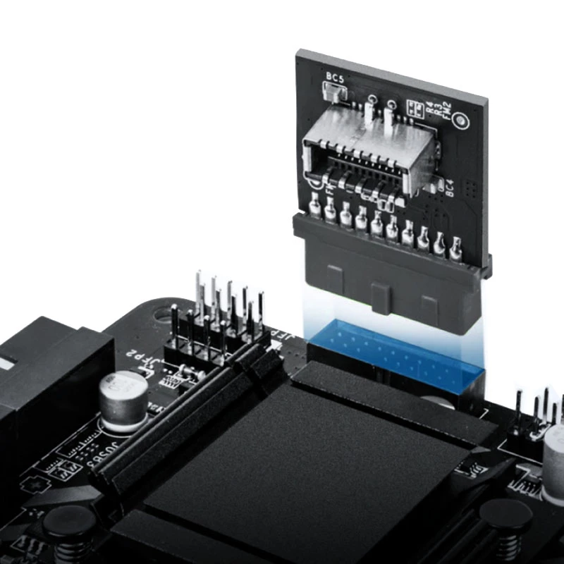 USB 3.0 adapteris GrauGear GG 18024 90° kampinis skydinis lizdas Type A
