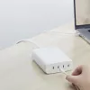 Belkin BoostCharge Pro 200 W 4 prievadų USB-C GaN kroviklis į rozetę, baltas (WCH015VFWH)