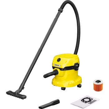 Kärcher 1.628-009.0 Dulkių siurblys juodas, geltonas 12 L 1000 W