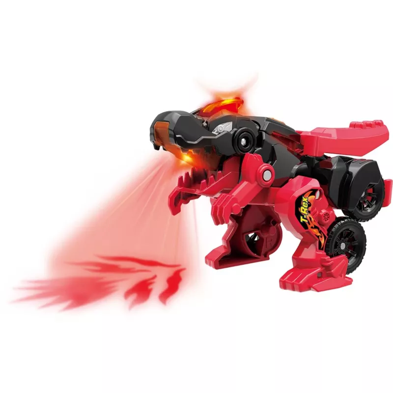 Switch & Go Dinos - Fire-Mini-T-Rex, žaidimo figūrėlė