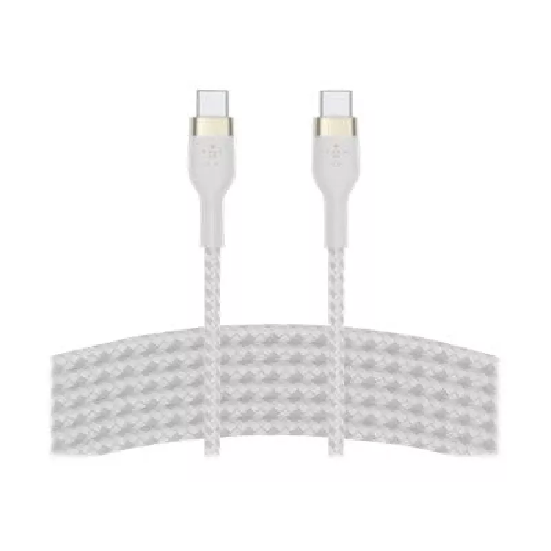 Belkin BOOSTCHARGE PRO Flex USB laidas 3 m USB 2.0 USB-C baltas (CAB011BT3MWH)