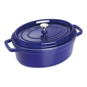 Ketaus kokotas Staub 4,25 L, 29 cm, mėlynas