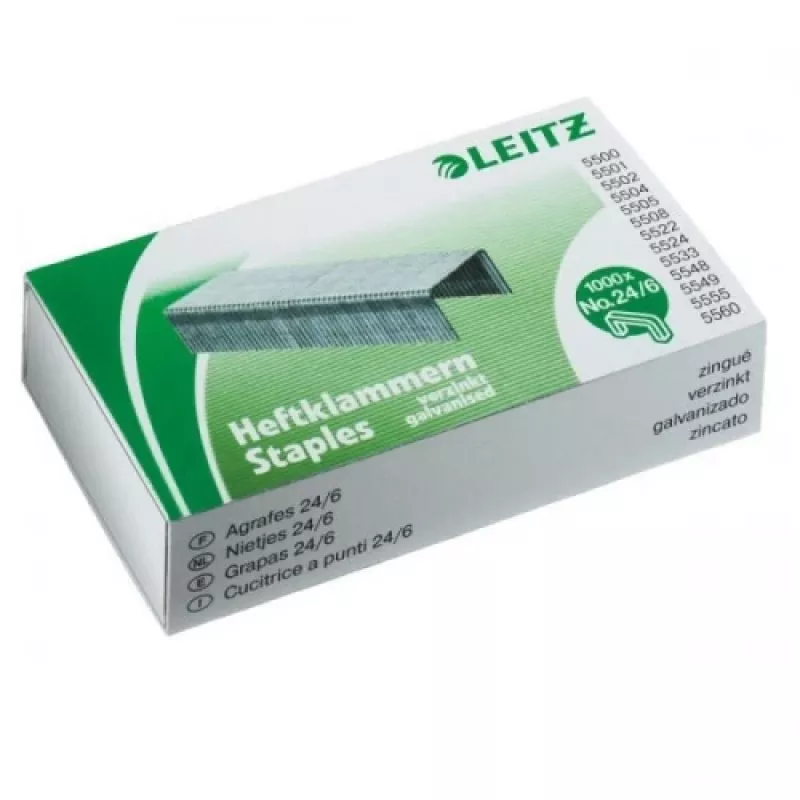 Segtukai Leitz 24/6 (1000 vnt.) 1103-106