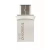 Transcend JetFlash 890 32GB USB atmintukas su dviem jungtimis