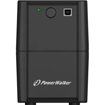 PowerWalker 10121070 nepertraukiamo maitinimo šaltinis (UPS) Line-Interactive 0.85 kVA 480 W 2 lizdai