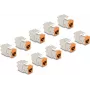 DeLOCK keystone modulis 88117 Plokščias RJ-45 Oranžinis 10 vnt.