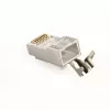 RJ45 jungtys GEMBIRD CAT7 8P8C auksuotos 15µ FTP/SFTP 50 vnt.