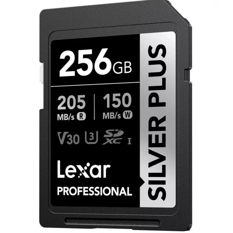 Lexar Professional SILVER PLUS SDXC UHS-I 256GB atminties kortelė