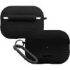 Silicininis dėklas LAUT POD Charcoal, skirtas AirPods Pro – patvarus, lengvas apsauginis dangtelis