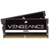 Corsair Vengeance SO-DIMM 64 GB DDR5-4800 (2x 32 GB) Dual-Kit, juodos spalvos, CMSX64GX5M2A4800C40