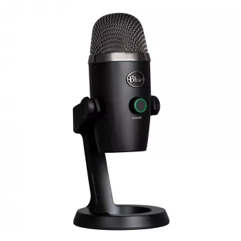 Logitech Yeti Nano, stalinis mikrofonas, 20–20000 Hz, 0,5 %, 24 bitai, 48 kHz, 4,5 mV/Pa