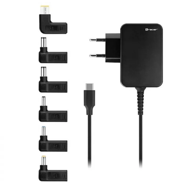 Maitinimo adapteris nešiojamam kompiuteriui Prime 65W universalus 7w1
