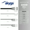Akyga AK-S1-300 300 W SFX maitinimo blokas, pasyvusis PFC, 80 mm ventiliatorius, juodas
