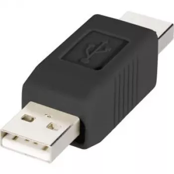 USB laidas Renkforce RF-4079673 Type A į Type A, juodas, modelis 29212C2A
