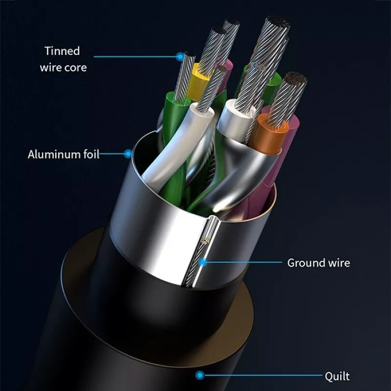 Qoltec 53790 USB-C 3.1 5in1 adapteris – USB-C PD, USB-C, 2x USB 2.0, USB 3.0