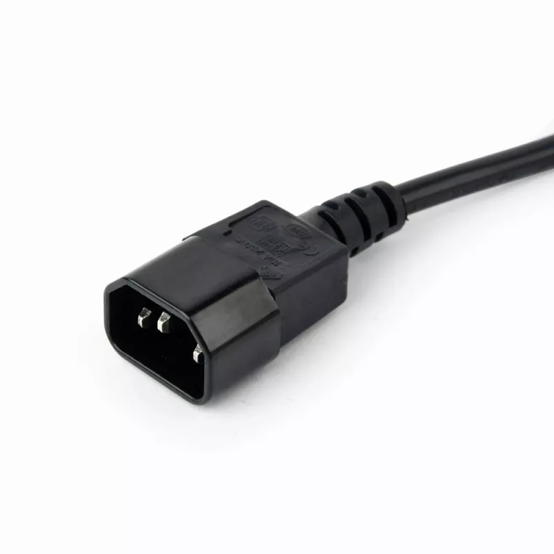 Gembird EG-PSU3-01 ilgintuvas 0.6 m 3 kištukiniai lizdai Juodas