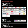 HD+ kortelė su 12 mėnesių HD+ kanalų paketu