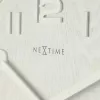 NeXtime 3096WI – Sieninis laikrodis – kvarcinis – apvalus – baltas – medinis – mediena