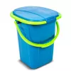 GreenBlue GB320BL nešiojamas kelioninis tualetas su kibirėliu, sėdyne, dangčiu ir rankena, 19 l