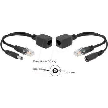 PoE adapteris DeLOCK 66023