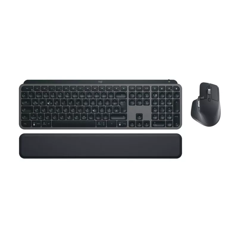 Logitech MX Keys Combo versijai verslui | Gen 2 – belaidė klaviatūra ir pelė