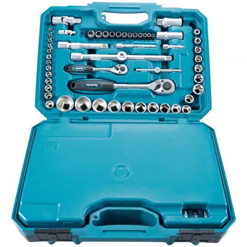 Makita E-10883 mechaniko įrankių rinkinys 221 vnt.