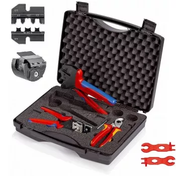 Knipex 97 91 04 V02 įrankių dėžė fotovoltiniams MC4 jungtims