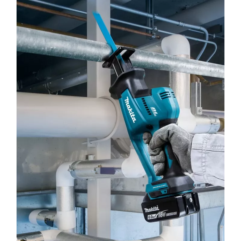 Makita DJR189Z belaidis pjūklas stūmoklinis 18 V juodas, mėlynas