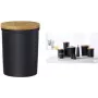 Laikymo indas ritzenhoff & breker Jasper Black 1800 ml keraminis su bambuko dangčiu