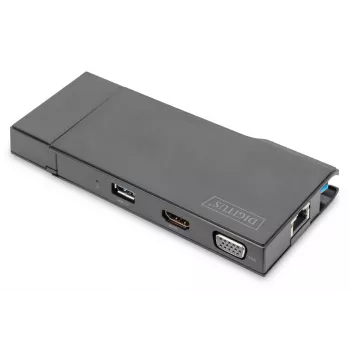 Digitus Universal Dockinė stotelė, USB 3.0, kelioninė
