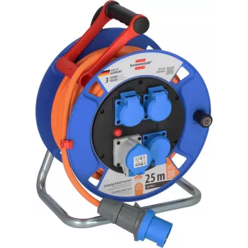 Brennenstuhl 1182690200 Kabeltrommel 25 m Orange CEE-Stecker 16 A 3polig (1182690200)