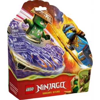 LEGO NINJAGO 71849 Nya prieš Elementalų Monstrų Suktuką