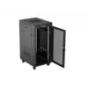 Laisvai pastatomas stelažinis korpusas LANBERG FF01-6824-23BL 24U 600×800 mm IP20 Juodas