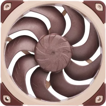 120 mm ventiliatorius Noctua NF-A12x25 G2 LS-PWM su PWM jungtimi, pritaikytas mažo triukšmo adapteriui