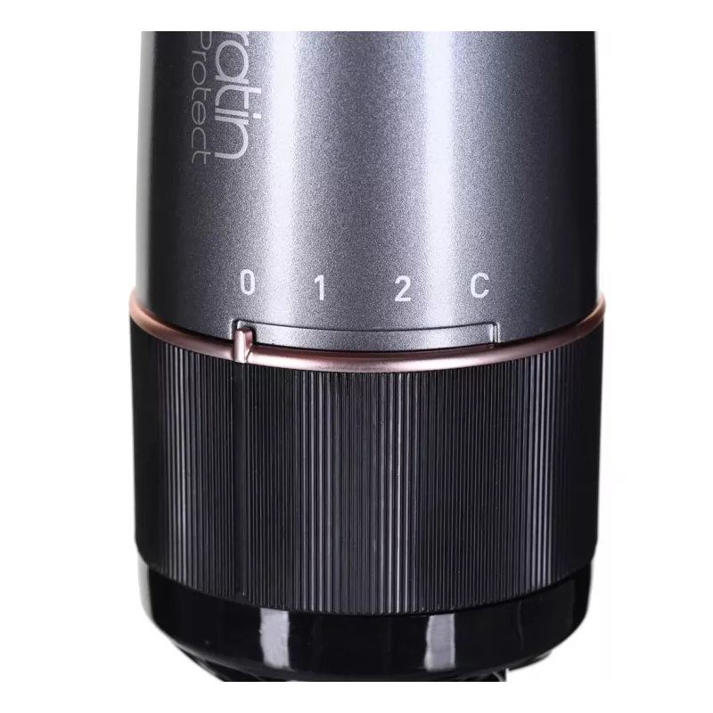 Karšto oro šepetys Remington AS8810 – 1000 W, garo technologija, 4–5 cm cilindras, 2 šilumos/greičio lygiai, 3 m laidas, belaidė parinktis