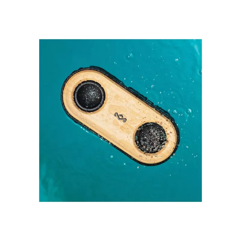 The House Of Marley EM-JA021-SB nešiojamas vakarėlių garsiakalbis Stereo nešiojamas garsiakalbis Juoda, Geltona 20 W