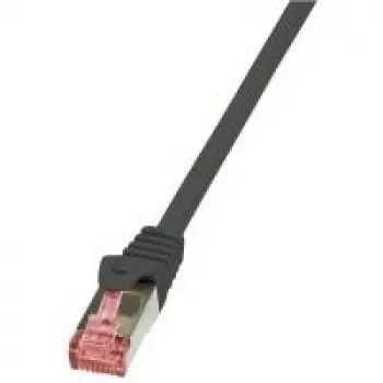 Tinklo laidas LogiLink Cat6 S/FTP RJ-45 10m Juodas