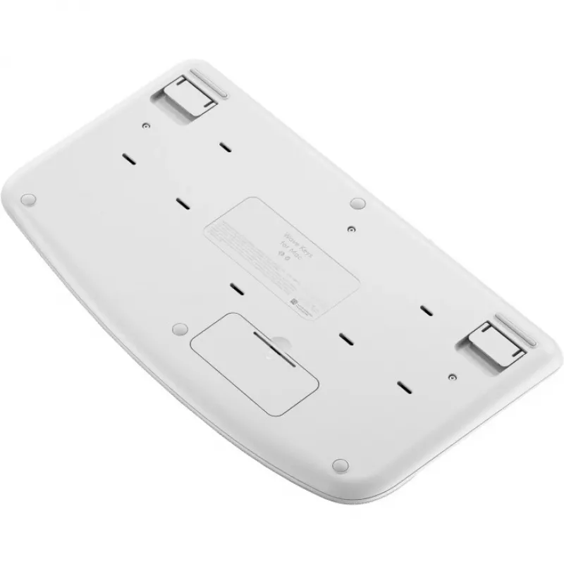 Logitech Ergo Series Wave Keys for Mac – belaidė klaviatūra – Bluetooth LE – AZERTY – prancūziška – Off-White (920-012406)