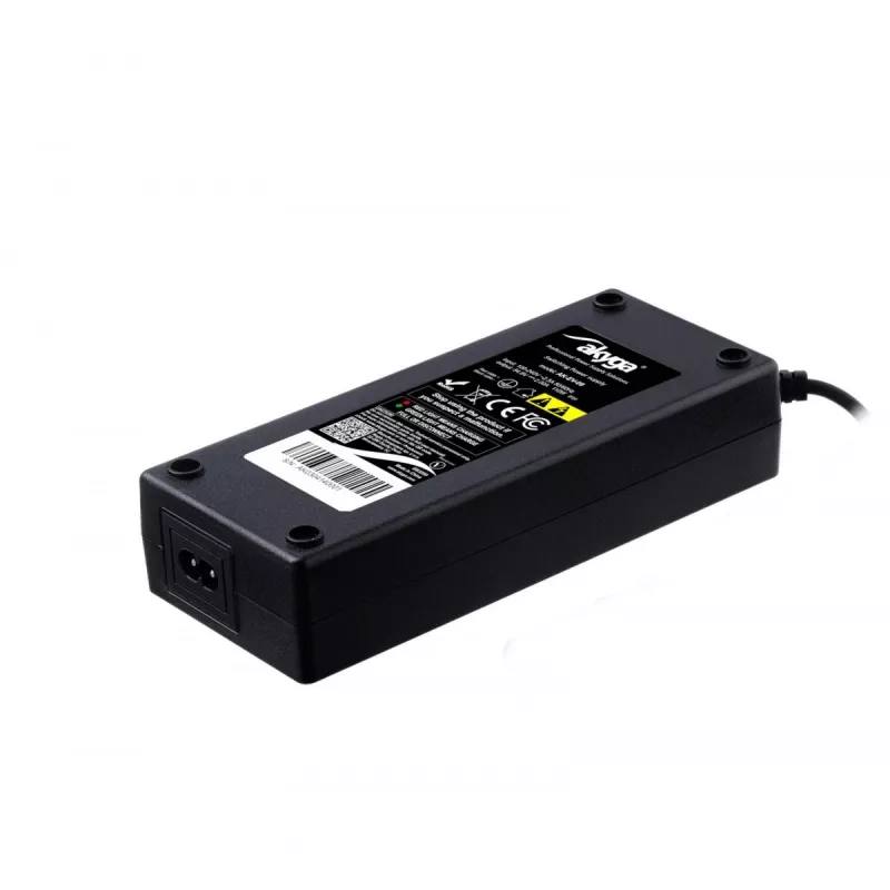 Akyga AK-EV-09 elektrinių dviračių / paspirtukų įkroviklis 48 V (13s) baterijoms, 54,6 V, 2 A, 110 W, laidas be antgalio, 1 m