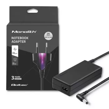 Qoltec maitinimo blokas nešiojamam kompiuteriui ASUS 65W 3.42A 19V 5,5x2,5 50018